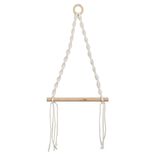 D&eacute;rouleur papier WC macram&eacute; 20xH54cm