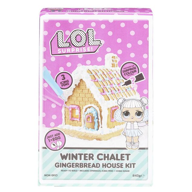 Kit DIY LOL chalet pain d'épices 845gr