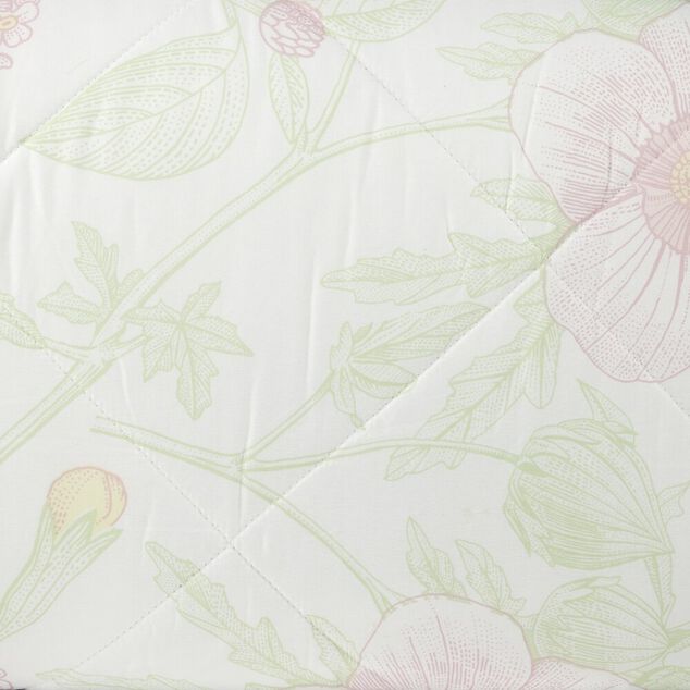 Couette 2 personnes 240x220cm imprim&eacute; motif floral (4 mod&egrave;les)