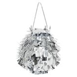 Piñata disco argenté