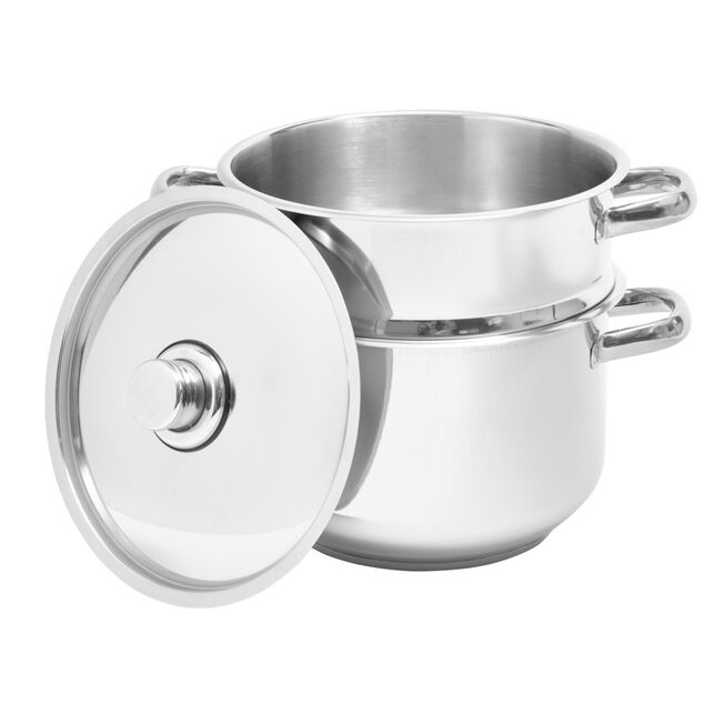 Couscoussier inox 6L tous feux &Oslash;20cm