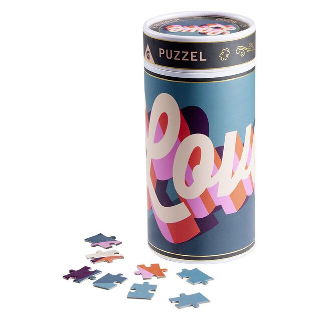Puzzle cadre d&eacute;co multicolore