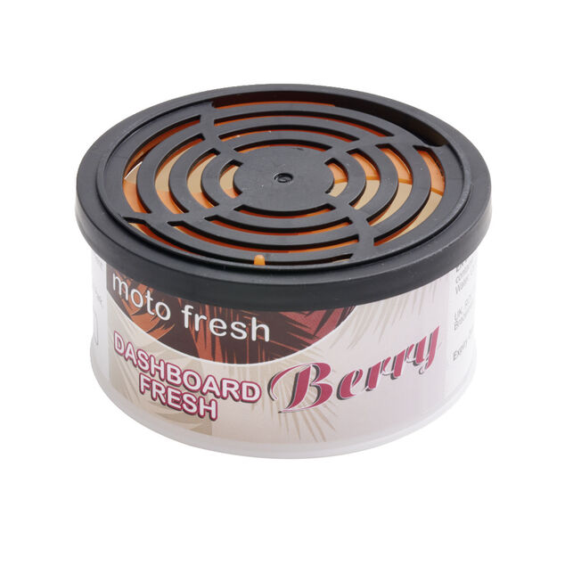 Désodorisant pour voiture x2 forme ronde senteur citron Ø7xH3,5cm