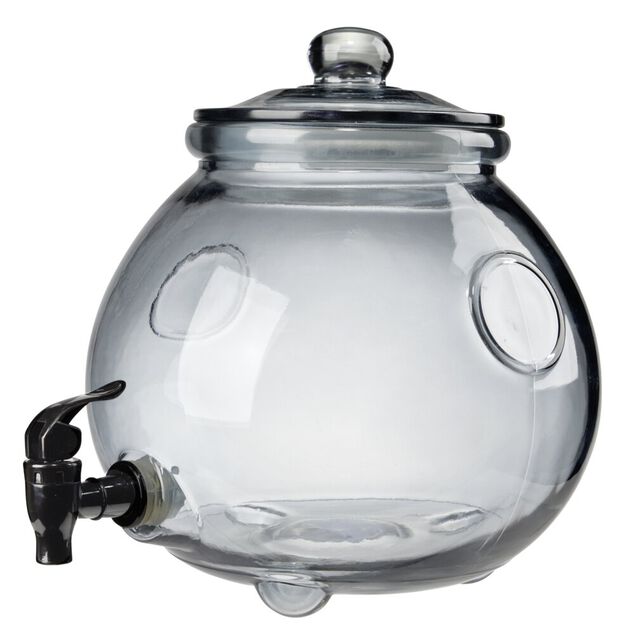Distributeur de boisson Halloween 5,8L marmite verre transparent &Oslash;23xH25,5cm