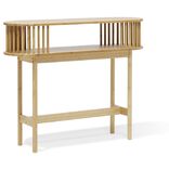 Console Ga&iuml;a bambou naturel - L100xP30xH80 cm