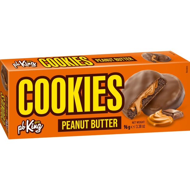 Biscuit cookies beurre de cacahuète 96g