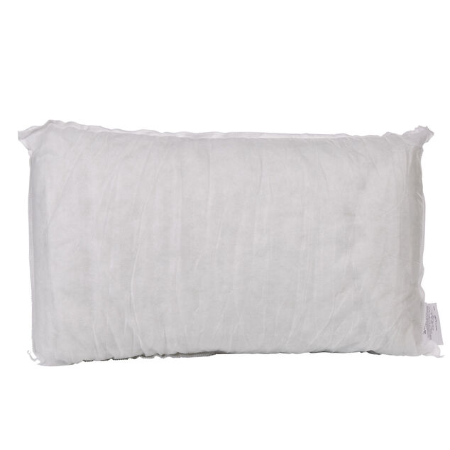 Coussin de rembourrage rectangulaire blanc polyester