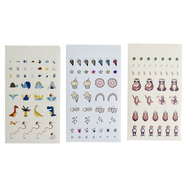 Sticker enfant 6 feuilles 1000 pièces