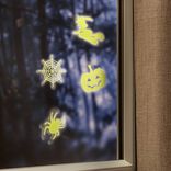 Stickers Halloween phosphorescents x4