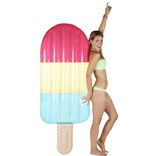 Matelas gonflable design glace multicolore