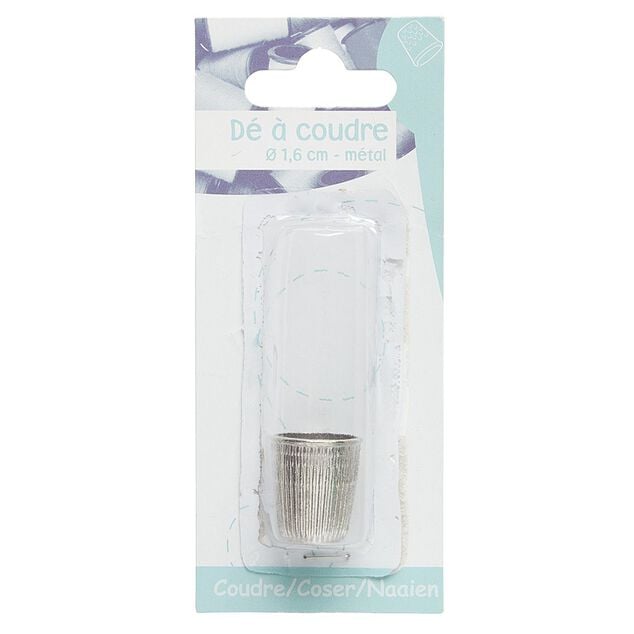 D&eacute; &agrave; coudre m&eacute;tal &Oslash; 18 cm