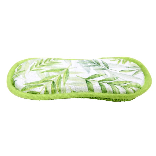 &Eacute;ponge de nettoyage double face verte