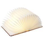 Lampe livre effet sequin rose