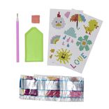 Sticker &agrave; peindre 15x9cm