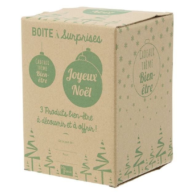 Bo&icirc;te Cadeau suprise set de bain bien-&ecirc;tre