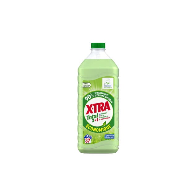 Lessive liquide X-TRA Total 3+1 &eacute;conomique - 37 lavages (1,85 l)