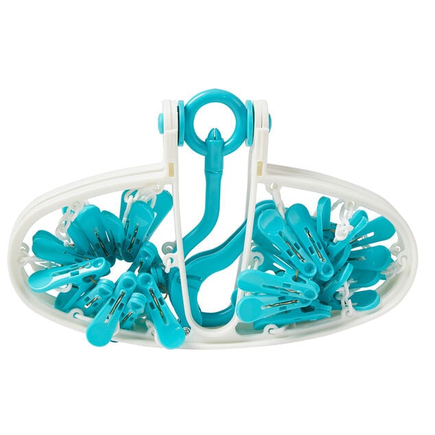 S&eacute;choir &agrave; suspendre &eacute;tendoir &agrave; linge 24 pinces