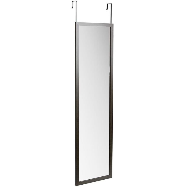 Miroir de porte marron fonc&eacute;
