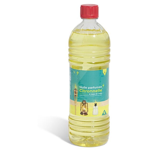 Huile parfum&eacute;e citronnelle 1L