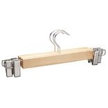 Cintre à pinces en bois x3