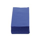 Serviette range couverts 40cm bleu nuit x20