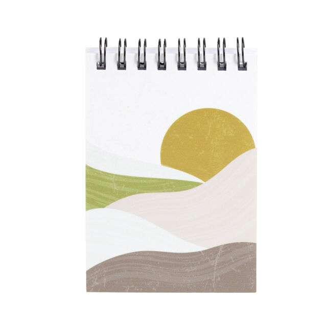 Carnet spirale A7 à lignes 140 pages