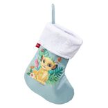 Chaussette de No&euml;l Disney Le Roi Lion Simba &agrave; suspendre H27cm