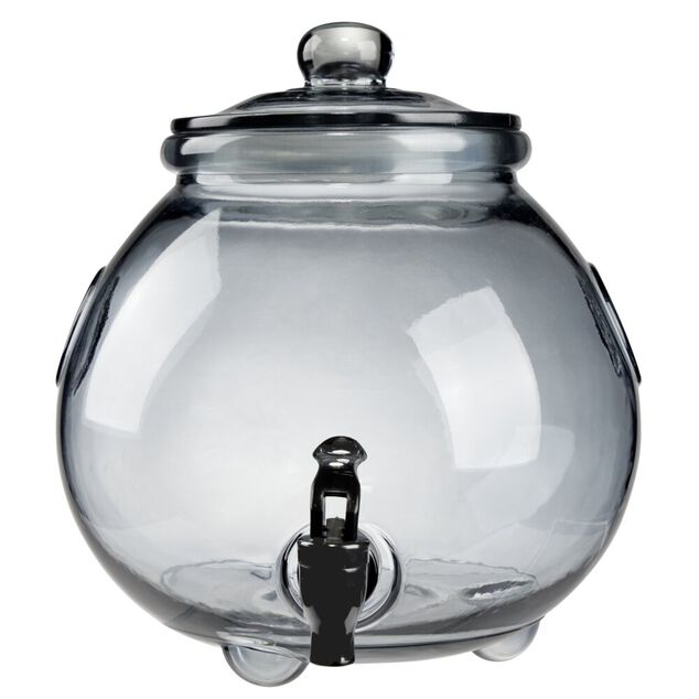 Distributeur de boisson Halloween 5,8L marmite verre transparent &Oslash;23xH25,5cm