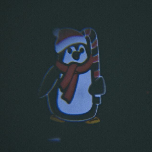 Projecteur ext&eacute;rieur LED solaire No&euml;l motifs anim&eacute;s