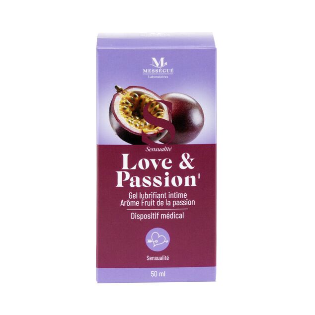 Gel lubrifiant intime Mess&eacute;gu&eacute; Love & Passion 50ml