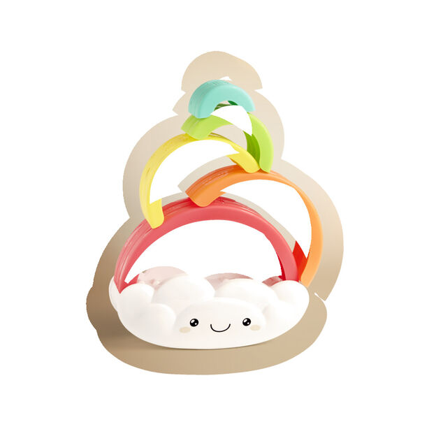 Nuage arc en ciel empilable 24x10xH22cm