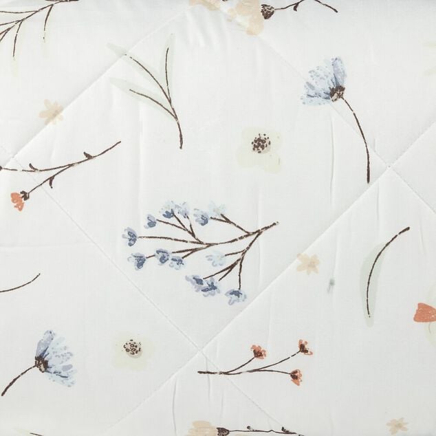 Couette 2 personnes 240x220cm imprim&eacute; motif floral (4 mod&egrave;les)