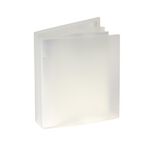 Album photo blanc transparent 11x16cm