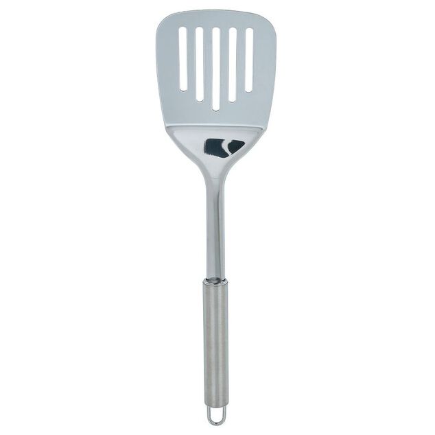 Set de 6 ustensiles de cuisine avec support inox gris Ø16xH40,5cm
