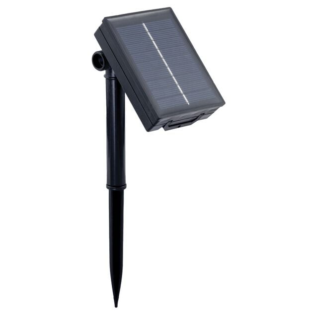 Guirlande lumineuse solaire 400LED bleu et blanc froid 40m