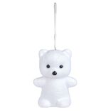 Ourson à poser blanc