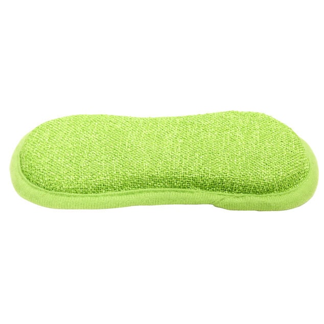 &Eacute;ponge de nettoyage double face verte