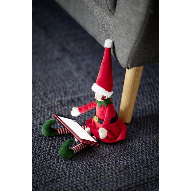 Lutin farceur fille H36 cm