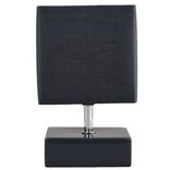 Lampe carr&eacute;e grise