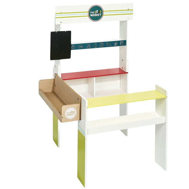 Stand marchand en bois