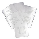 Dessous de verre en papier Ø10cm x6