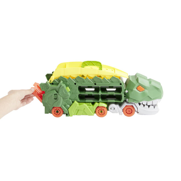 Camion transporteur dinosaure 6en1