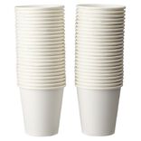 Gobelet en carton blanc 18 cl x100