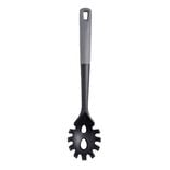 Cuillère à spaghetti en plastique noir et gris L.34,5cm