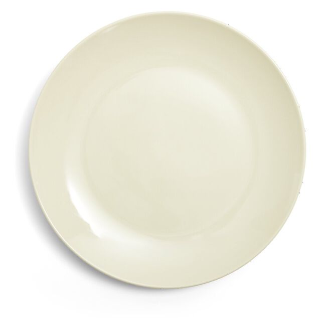 Assiette plate Madrid gr&egrave;s beige &Oslash;27cm