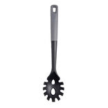 Cuillère à spaghetti en plastique noir et gris L.34,5cm