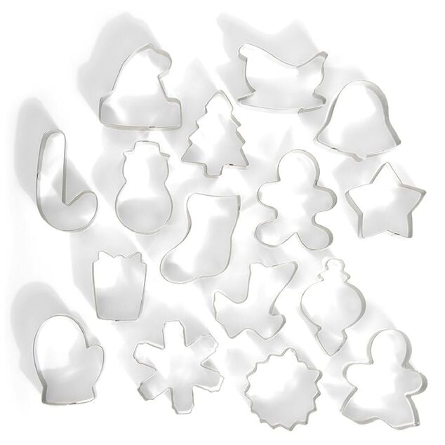 Emporte-pi&egrave;ce en m&eacute;tal x16