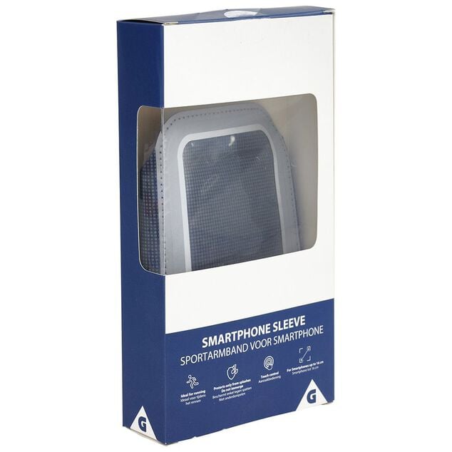 Brassard avec pochette smartphone