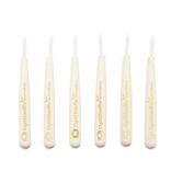 Lot de 6 brossettes interdentaires 2mm manche bambou