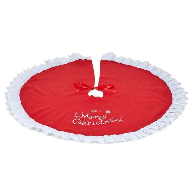 Tour de sapin de No&euml;l en feutre Merry Christmas